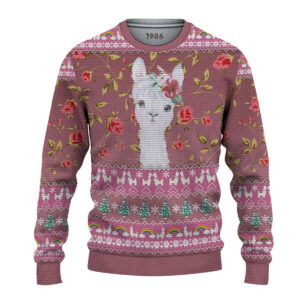 Llama Flowers 3D Shirt