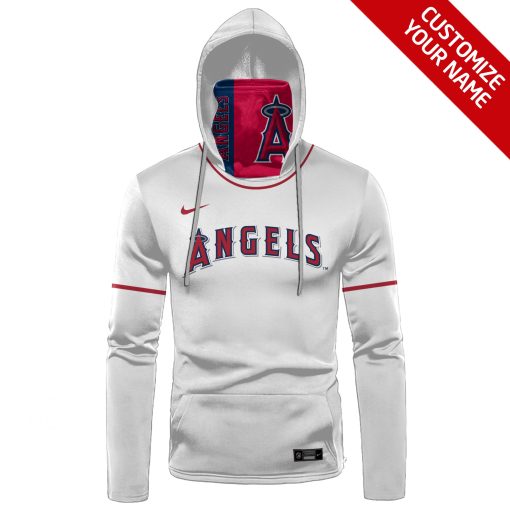 Los Angeles Angels Custom Personalized 3D Hoodie Mask Los Angeles Angels Custom Personalized 3D Hoodie Mask