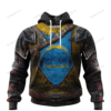 Los Angeles Chargers Warrior 3D Shirt