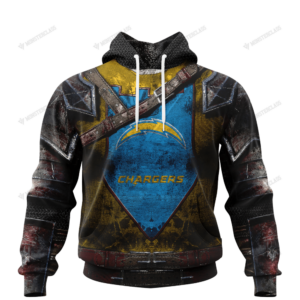 Los Angeles Chargers Warrior 3D Shirt