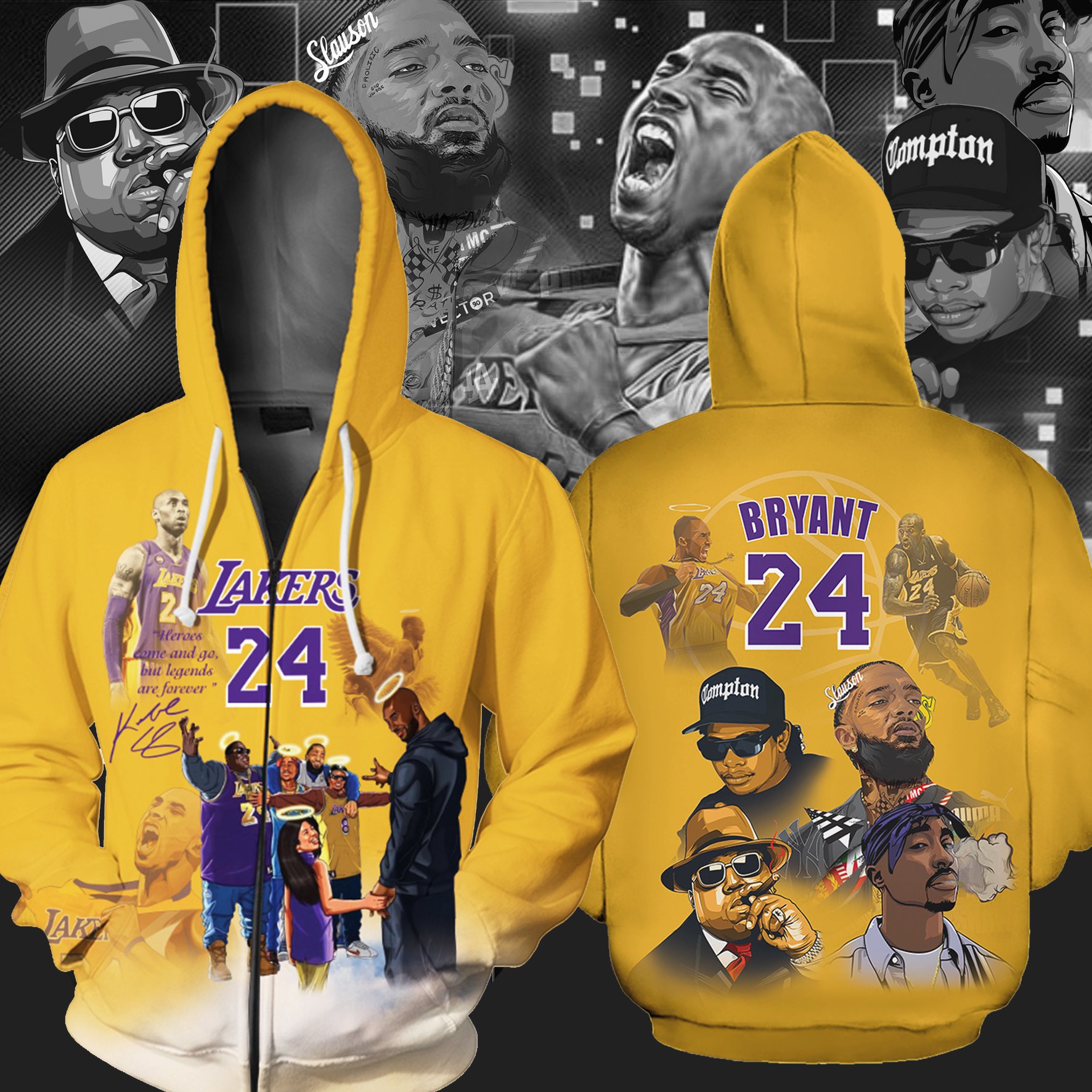 Los Angeles Lakers Kobe Bryant 24 Fleece Hoodie Los Angeles Lakers Kobe Bryant 24 Fleece Hoodie