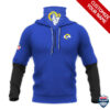 Los Angeles Rams Ver 01 Personalized 3D Mask Hoodie
