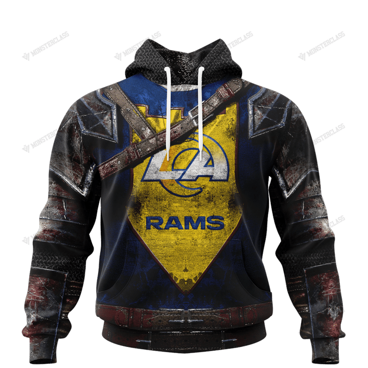Los Angeles Rams Warrior Customized Hoodie Jersey Los Angeles Rams Warrior Customized Hoodie Jersey