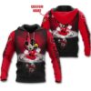 Louisville Cardinals Mickey Custom Name Shirt