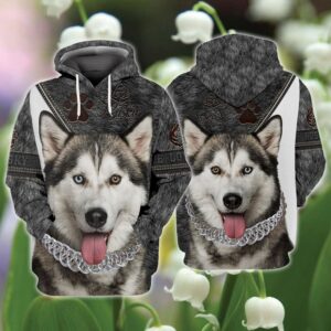 Love Husky 3D Full Print Hoodie And Shirts