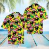 Lovely Black Cat Hawaiian Shirt Summer Button Up