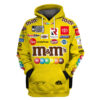M And M’S Kyle Busch 3D Hoodie