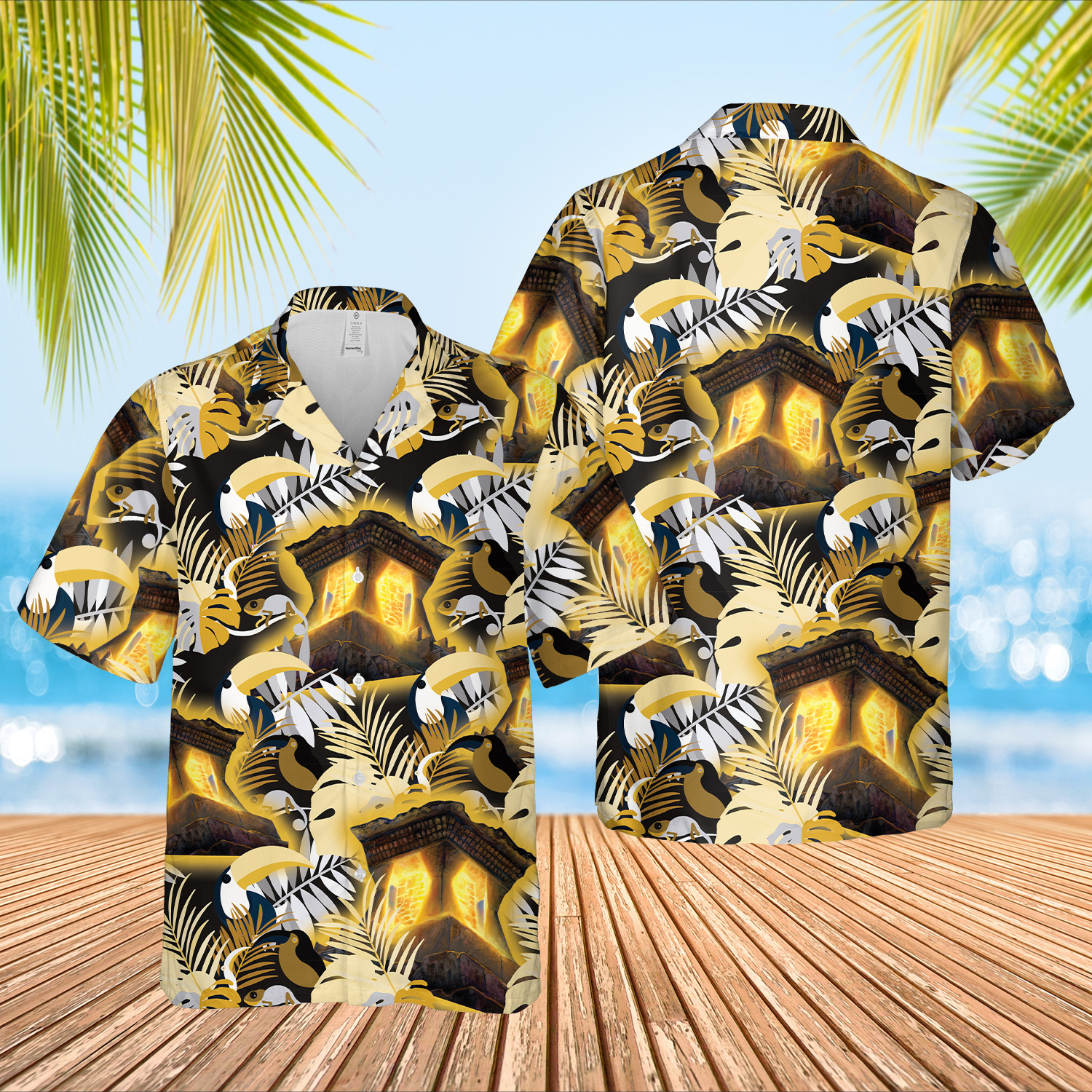 Magic The Gathering Mana Crypt Hawaiian Shirt Magic The Gathering Mana Crypt Hawaiian Shirt