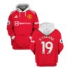 Manchester United 19 Varane 3D Hoodie