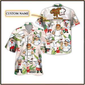 Master Chef Don’T Mess With The Chef Custom Name Hawaiian Shirt
