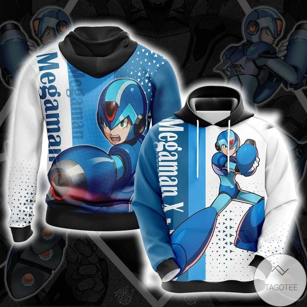 Mega Man Video Game Hoodie Mega Man Video Game Hoodie