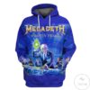 Megadeth Branded Unisex 3D Hoodie