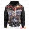 Megazord Circuitry 3D All Over Printed Hoodie