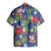 Merry Christmas Santa Claus Surfboard Summer Hawaiian Shirt