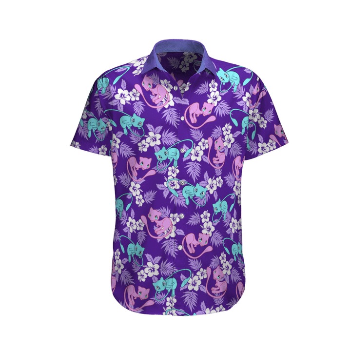 Mew Pokemon Hawaiian Shirt Mew Pokemon Hawaiian Shirt