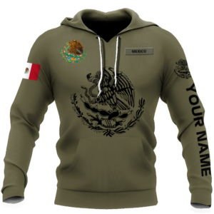 Mexican 3D All Over Printed Custom Personalized 3D Hoodie