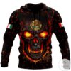 Mexican Skull 3D Hoodie