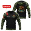Mexico Coat Of Arms Personalized Custom Name 3D Hoodie