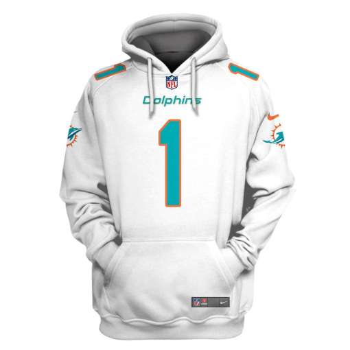 Miami Dolphins 1 Tagovailoa 3D Shirt Miami Dolphins 1 Tagovailoa 3D Shirt