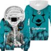 Miami Dolphins Pennywise The Dancing Clown It Halloween 3D All Over Print Hoodie