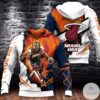 Miami Heat Dwyane Wade 3D Hoodie