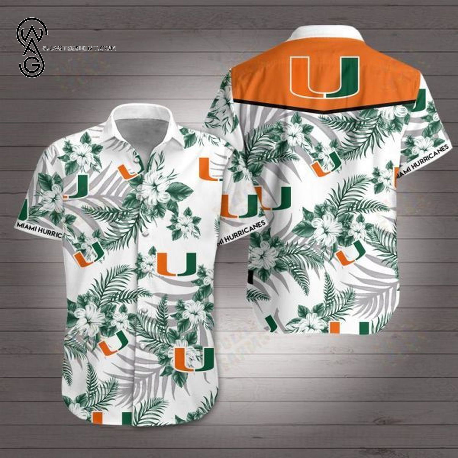 Miami Hurricanes Sport Team Hawaiian Shirt Miami Hurricanes Sport Team Hawaiian Shirt