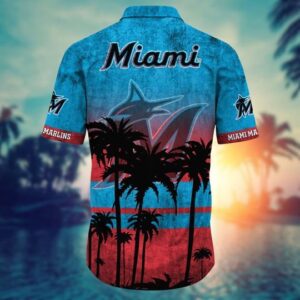 Miami Marlins Hawaiian Shirt