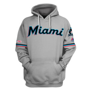 Miami Marlins Mlb 3D Hoodie T-Shirt