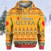Michelob Ultra Beer Ugly Christmas 3D Hoodie