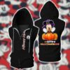 Mickey Disney Hallo Thanks Mas Sleeveless Vest Zip Hoodie
