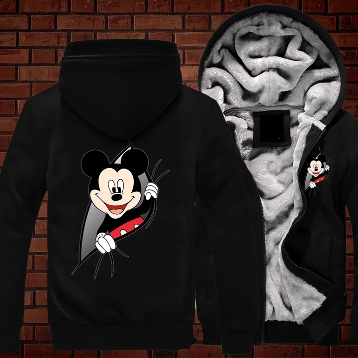 Mickey Mouse Disney 3D Fleece Hoodie Mickey Mouse Disney 3D Fleece Hoodie