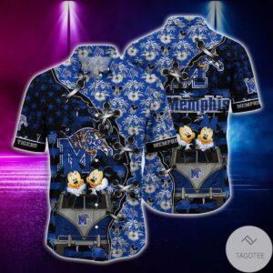 Mickey Mouse Memphis Tigers Ncaa Hawaiian Shirt