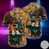 Mickey Mouse Miami Hurricanes Ncaa Hawaiian Shirt