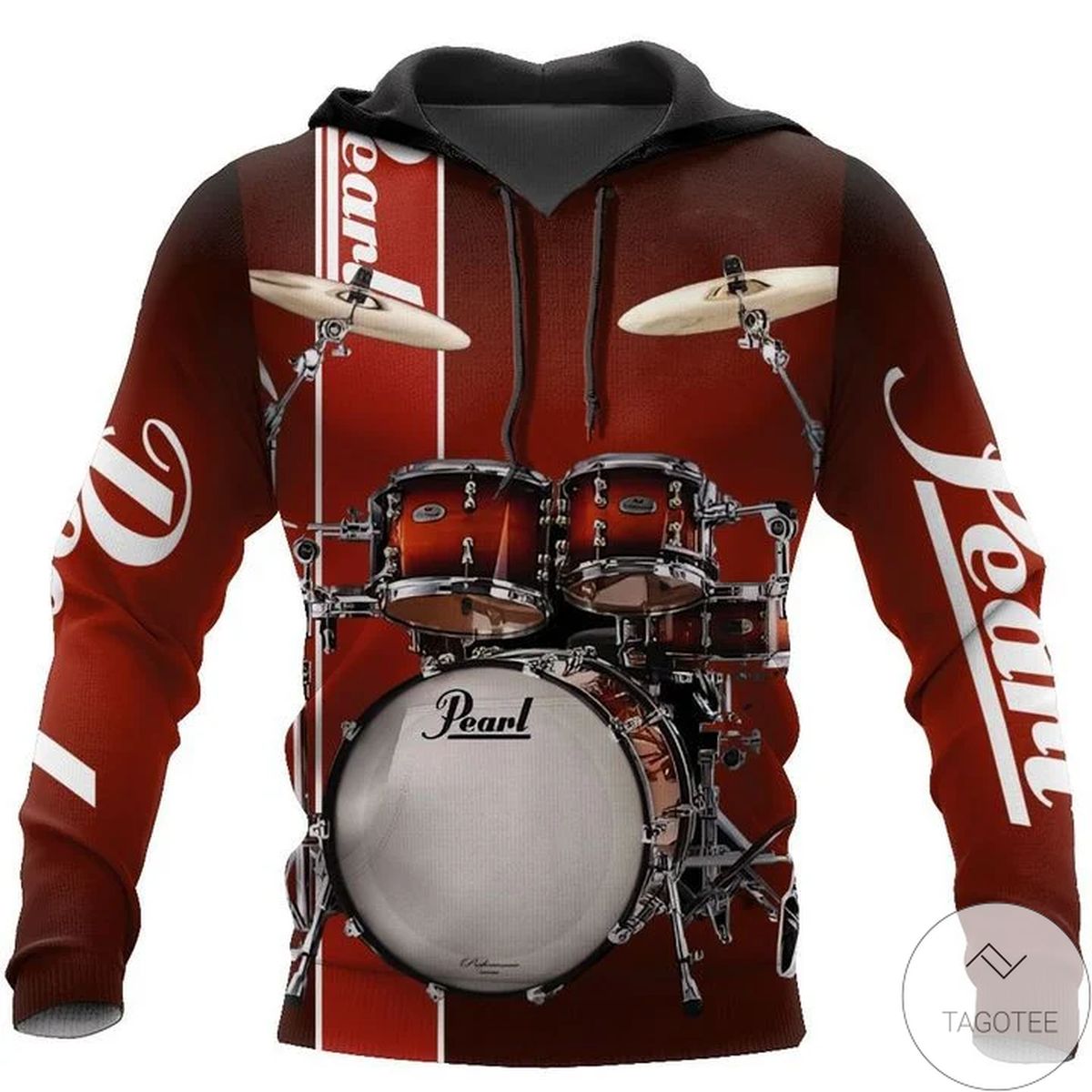 Mikina Pearl Drums Hoodie Mikina Pearl Drums Hoodie