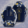 Milwaukee Brewers 3D All Over Print Hoodie