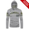 Milwaukee Brewers Custom Personalized 3D Hoodie Mask