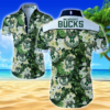 Milwaukee Bucks Hawaiian Shirt Summer Button Up