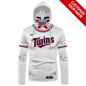 Minnesota Twins Custom Name And Number 3D Hoodie Mask