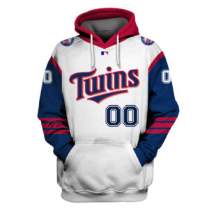 Minnesota Twins Custom Name And Number 3D Hoodie