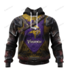 Minnesota Vikings Warrior 3D Shirt