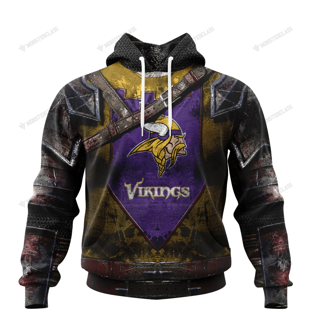Minnesota Vikings Warrior 3D Shirt Minnesota Vikings Warrior 3D Shirt