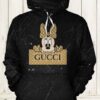 Minnie Mouse Gucci 3D Over Print Hoodie