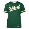Mlb Oakland Athletics Mlb 3D Shirt