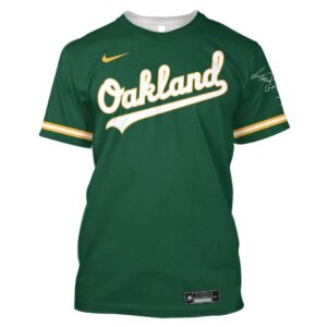 Mlb Oakland Athletics Mlb 3D Shirt