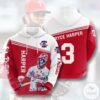 Mlb Philadelphia Phillies Bryce Harper 3 Hoodie