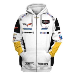 Mobil 1 F1 Racing Custom Name 3D Hoodie