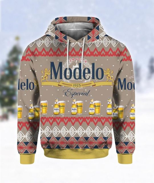 Modelo Especial Beer All Over Print 3D Hoodie Modelo Especial Beer All Over Print 3D Hoodie