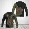 Moldova Coats Af Arms Flag Custom Name 3D Hoodie