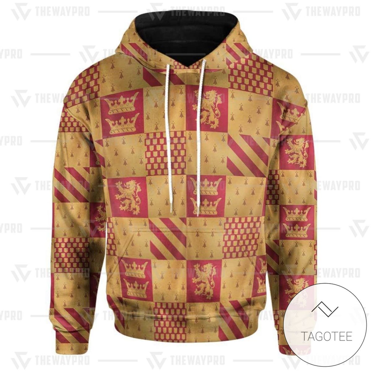 Movie Harry Potter Gryffindor House Custom Hoodie Movie Harry Potter Gryffindor House Custom Hoodie