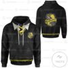 Movie Harry Potter Hufflepuff House Cosplay Custom Black Hoodie